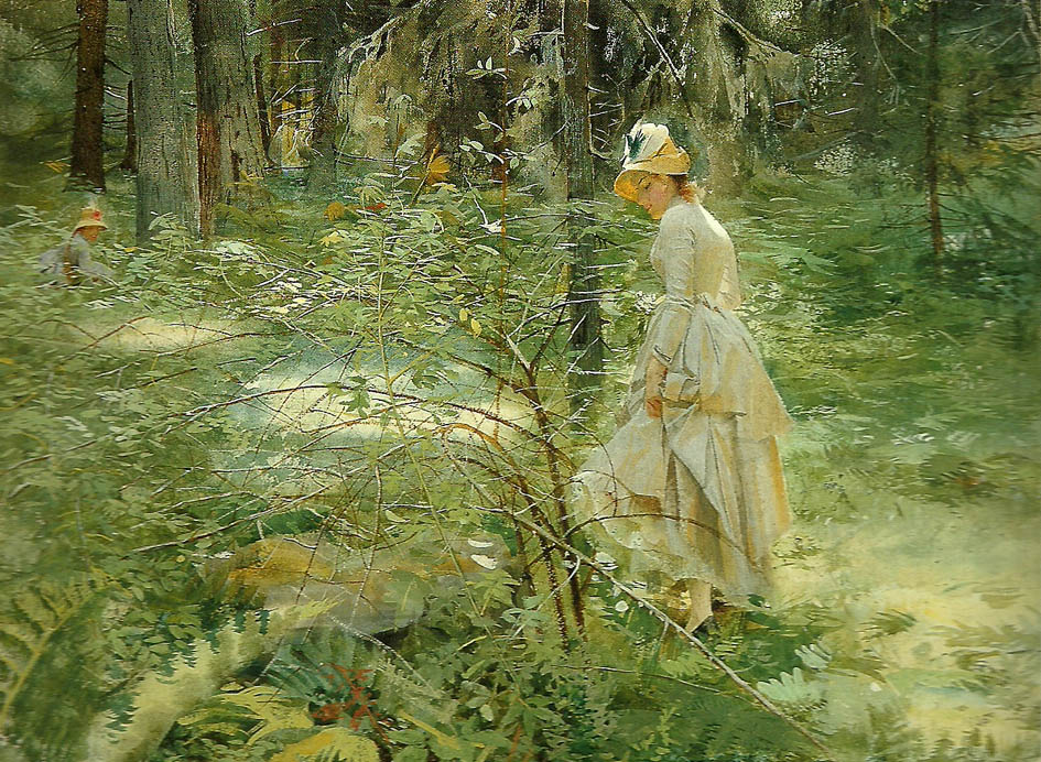 Anders Zorn ovan tornsnaret